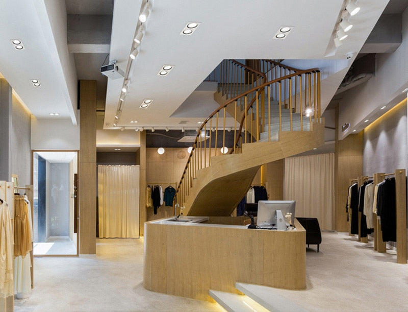 Square Dimmable led downlight lamp 7W 9W 12W 15W cob led spot 220V / 110V ceiling recessed downlights square led panel light