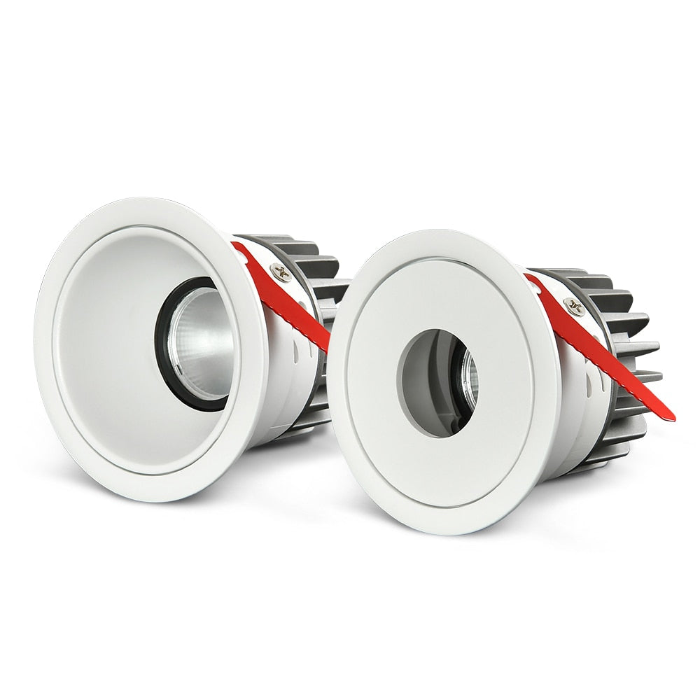 Led Downlight 7W 12W 15W Recessed Round LED Ceiling Lamp AC220V 110V LED Spot Light Indoor Lighting Warm White Cold White