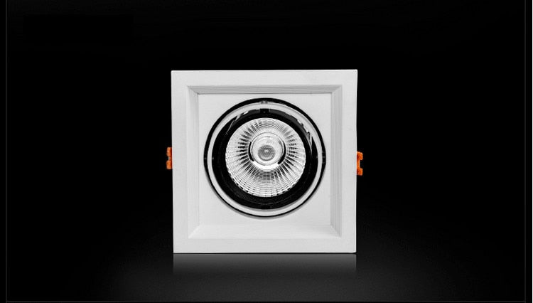 Double Dimmable Led downlight light Ceiling Spot Light 10w 20W 30W AC85-265V ceiling recessed Lights Indoor Lighting
