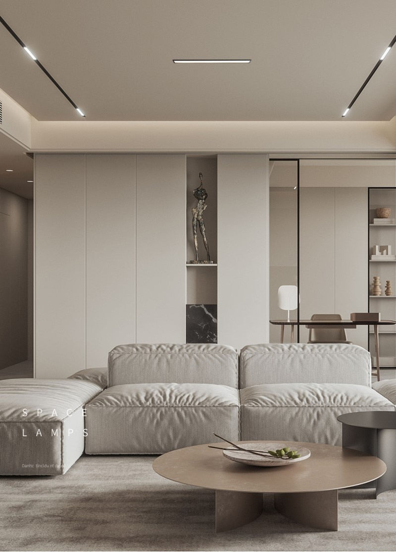 Recessed Strip CREE LED Ceiling Lights 10W/20W/30W COB LED Downlights AC85~265V LED Strip lamp Indoor Lighting