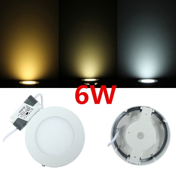 No Cut ceiling 6w 12w 18w Surface mounted led downlight led panel light SMD Ultra thin circle ceiling Down lamp kitchen