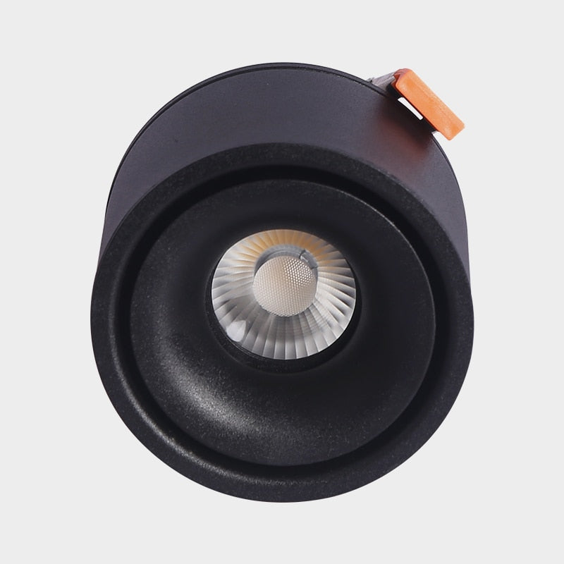 Foldable Recessed Dimmable COB LED Downlights 7W 10W 12W 15W LED Ceiling Spot lights AC110-240V LED Ceiling Lamp Indoor Lighting