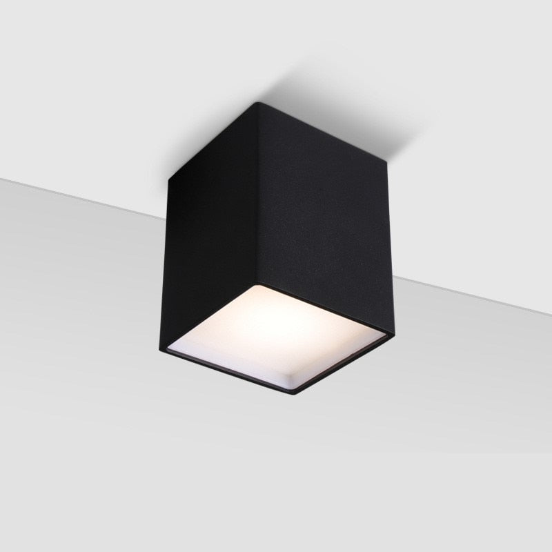 white Black High quality Surface Mounted LED COB dimmable Downlights 9W/15W/18W/2X9W/2X15W/2X18WLED Ceiling Lamp Spot