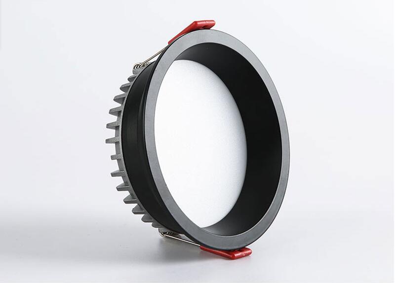 CCT Change color tempe AC85~265V embedded anti-glare LED downlight 7W/9W/12W/15W LED ceiling spotlight backlight indoor lighting