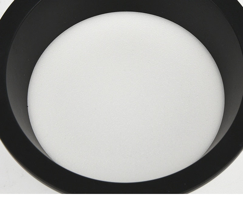 CCT Change color tempe AC85~265V embedded anti-glare LED downlight 7W/9W/12W/15W LED ceiling spotlight backlight indoor lighting