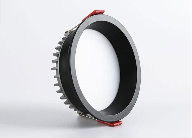 CCT Change color tempe AC85~265V embedded anti-glare LED downlight 7W/9W/12W/15W LED ceiling spotlight backlight indoor lighting