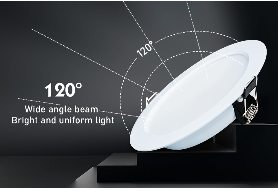 Ceiling Lamp LED Downlight 3W 5W 7W 9W 12W 15W 6pcs Round LED Blub AC 220V 240V Indoor Lighting Recessed LED Ceiling Light