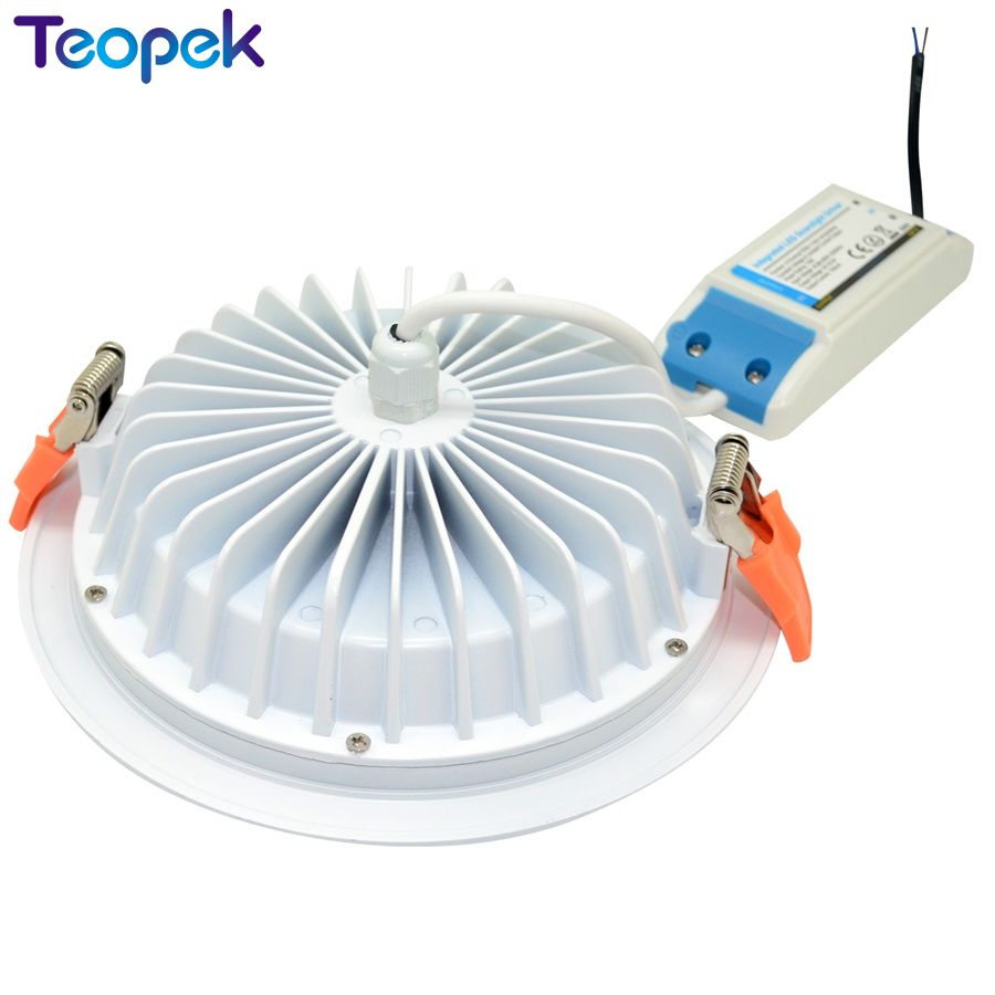 MiBoxer RGB+CCT 15W LED Downlight FUT069 IP54 Waterproof AC86-265V Round Recessed 2.4G Dimmable Light For Bathroom Round