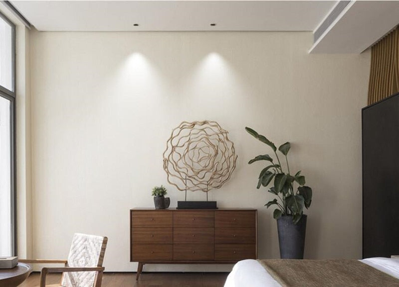 Anti Glare Dimmable Recessed COB LED Downlights 7W/9W/12W LED Ceiling Spot Lights AC85~265V LED Ceiling Lamps Indoor Lighting