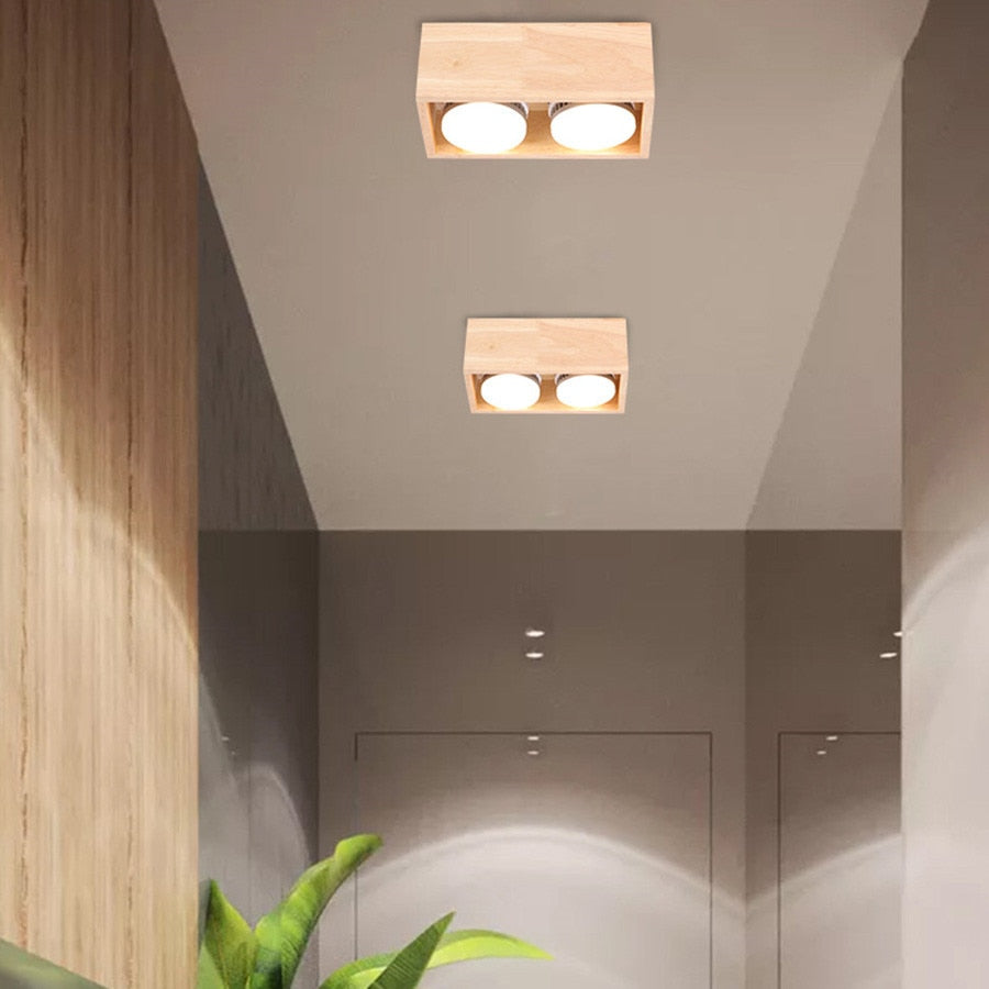 Thrisdar 9W 18W Adjustable Surface Mounted LED Downlight Nordic LED Ceiling Spot Light Bedroom Kitchen Corridor Ceiling Light