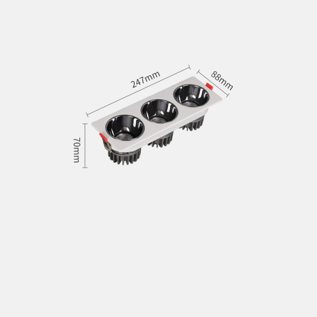 Led Smart Spot Plafond Lights Plafondlamp Downlights Ceiling Light 220V Compatible Smartthings Echo Tuya Zigbee 3.0 Pro