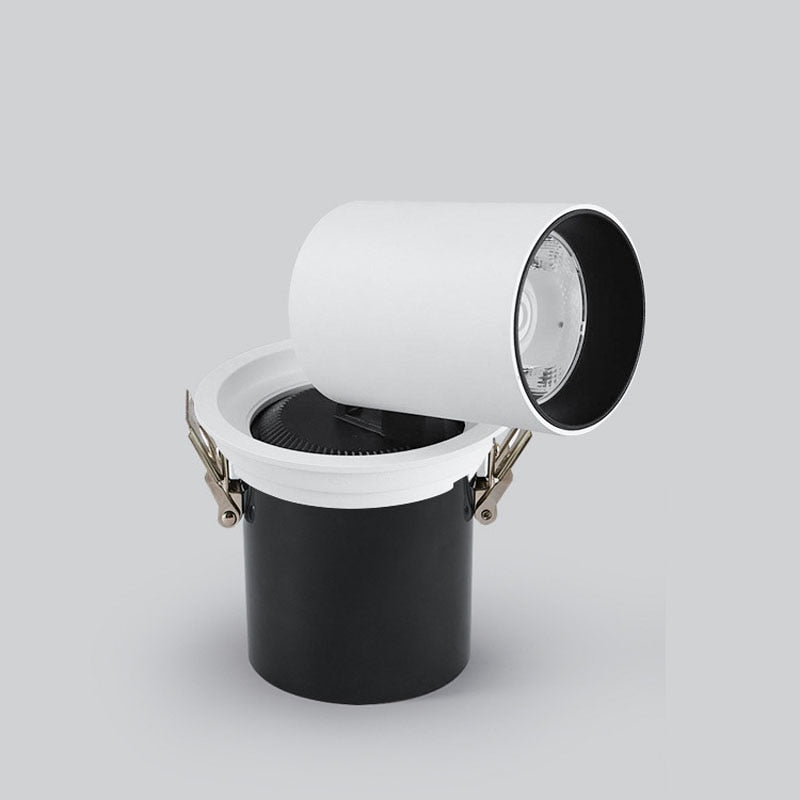 Angle Adjust 360° Rotate Stretchable LED Recessed Downlight 12W 15W 20W 25W LED Ceiling Spot Light Kitchen Living room Indoor