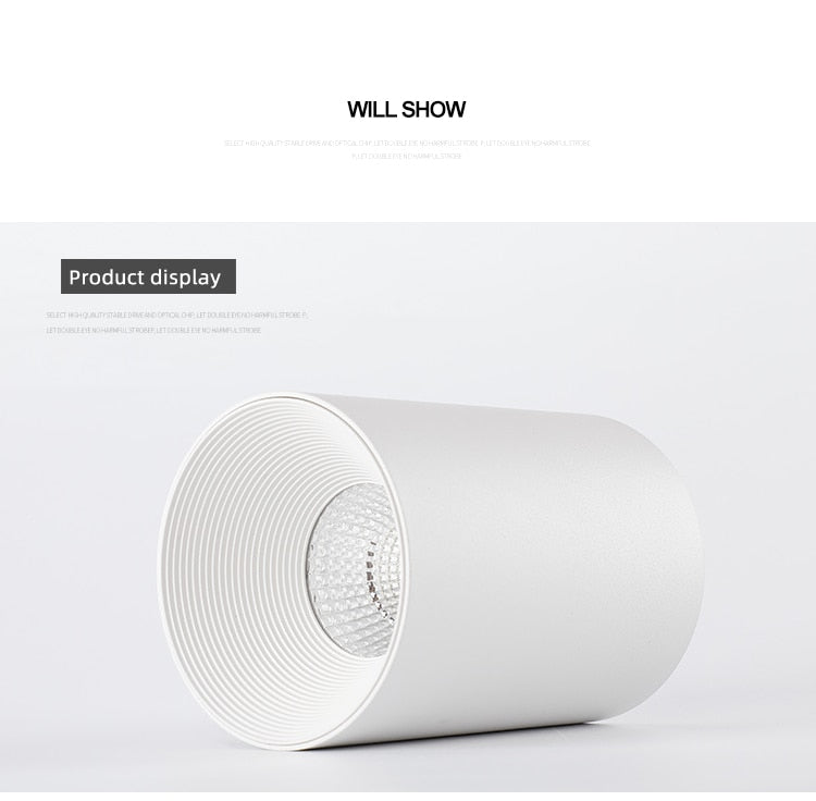 SaiyoLED Downlight Ceiling Spotlights Living Lamp Nordic Lighting For Kitchen Aisle Spot light Surface mounted AC90-260v