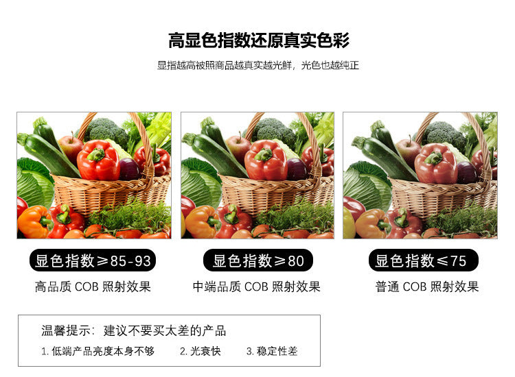 Commercial Lighting Waterproof IP65 Led Spotlight Lamp Surface Mounted Led Ceiling Cob Downlight for Outdoor Shop Balcony Hotel