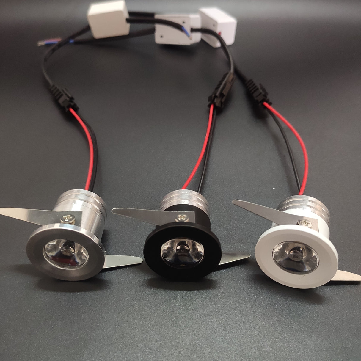 Aluminum LED MiNi Downlight Dimbaar Under Cabinet Spot Light for Ceiling Recessed Lamp AC85-265V Dimmable Down lights D 31mm