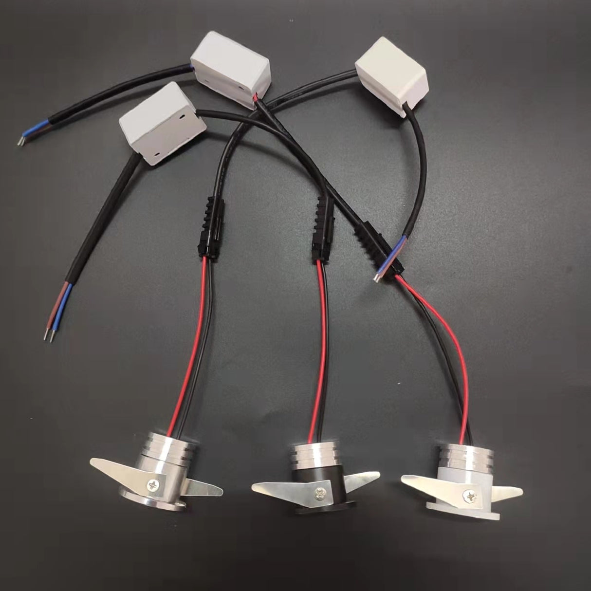 Aluminum LED MiNi Downlight Dimbaar Under Cabinet Spot Light for Ceiling Recessed Lamp AC85-265V Dimmable Down lights D 31mm