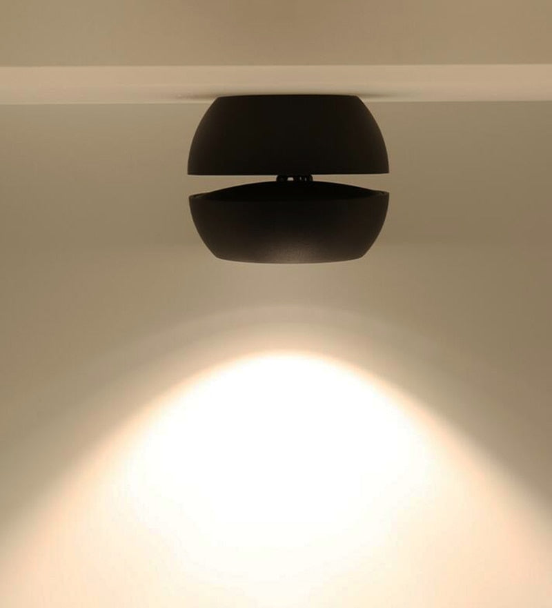 Folding Rotating Dimmable COB LED Downlights 9W 12W 24W 36W LED Ceiling Spot Lights AC85-265V LED Ceiling Lamps Indoor Lighting