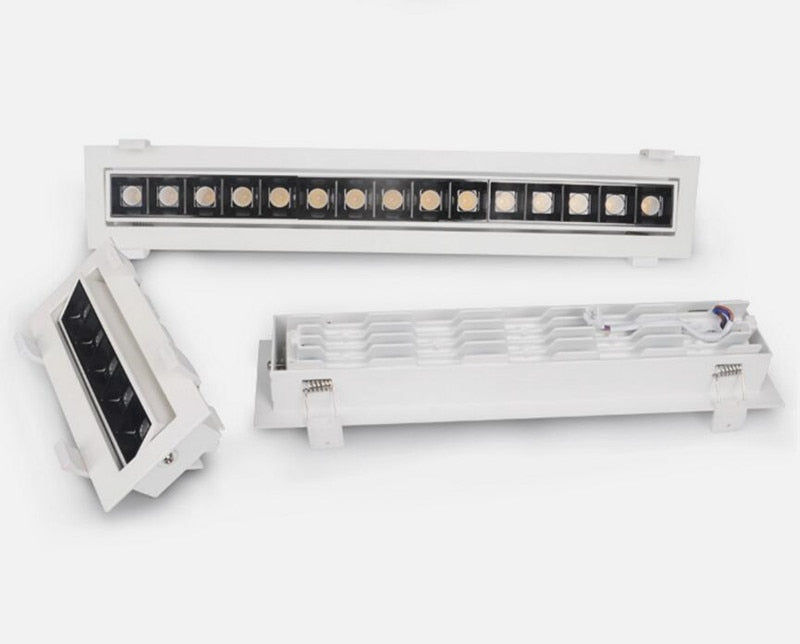 Recessed Square COB Dimmable LED Downlights 6W 10W 20W 30W LED Ceiling Spot Lights AC85V~265V LED Strip Lights Indoor Lighting