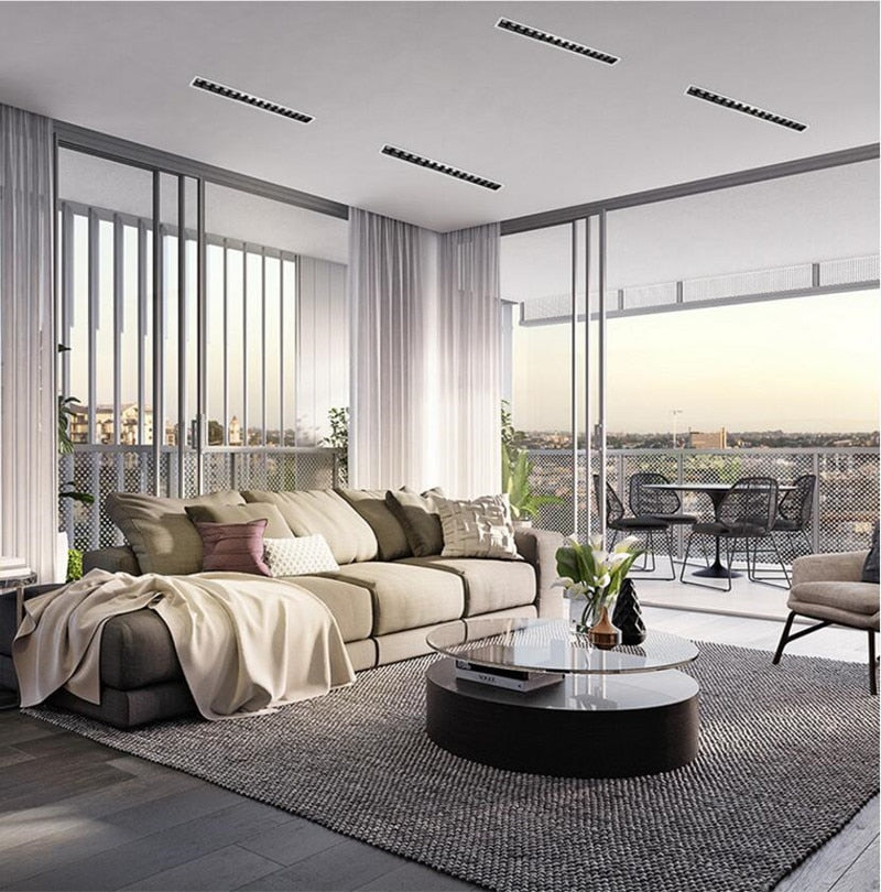 Recessed Square COB Dimmable LED Downlights 6W 10W 20W 30W LED Ceiling Spot Lights AC85V~265V LED Strip Lights Indoor Lighting