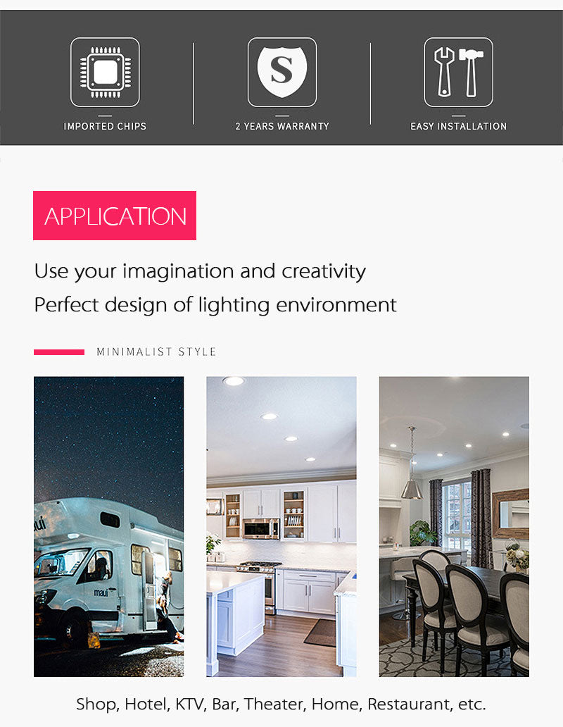 IP65 304 Stainless Steel 3W 5W 7W DC 12V LED Downlight for Home Kitchen Dining Spot Lighting 14mm Slim Mini Lamp