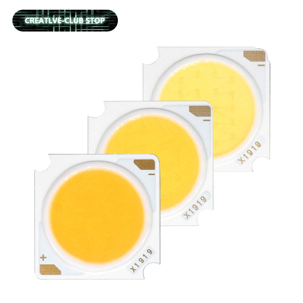 LED COB Chip Light-emitting 10pcs 1919 10W 20W 30W 40W Diode Imported Bridgelux Crystal Chip DC30-33V DIY Downlight Panel Light