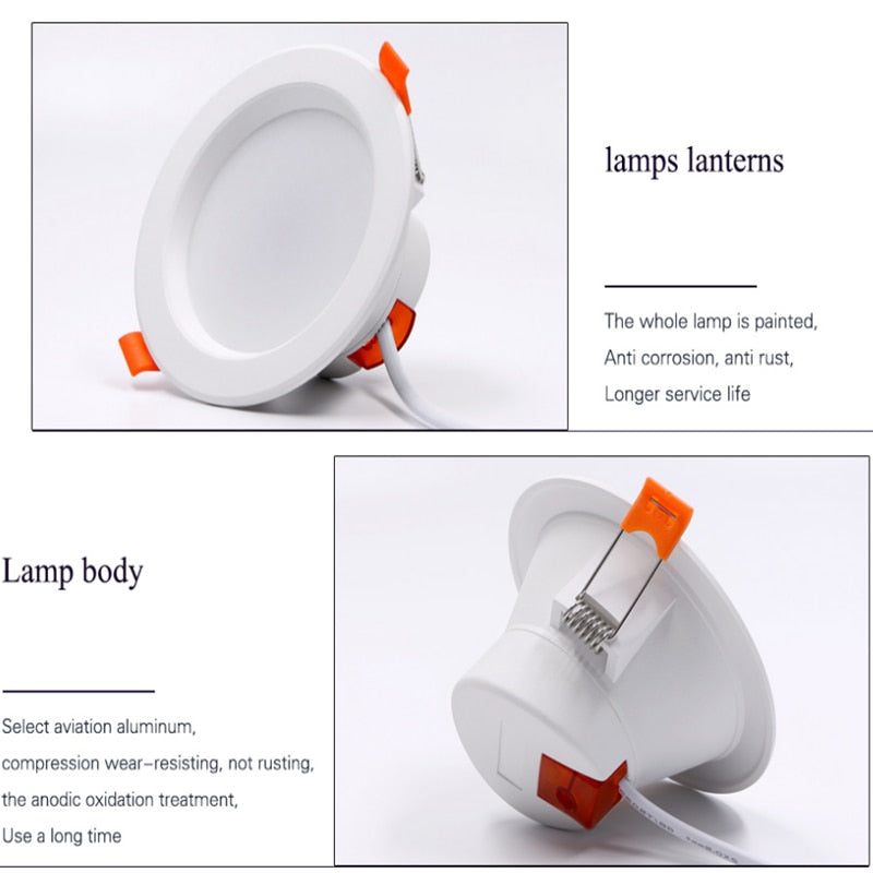 ACETIDE LED Down light WiFi Smart life Ceiling Downlight APP RGB Warm Cool Changing Color with 5W 7W 9W Google Home