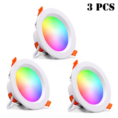 ACETIDE LED Down light WiFi Smart life Ceiling Downlight APP RGB Warm Cool Changing Color with 5W 7W 9W Google Home