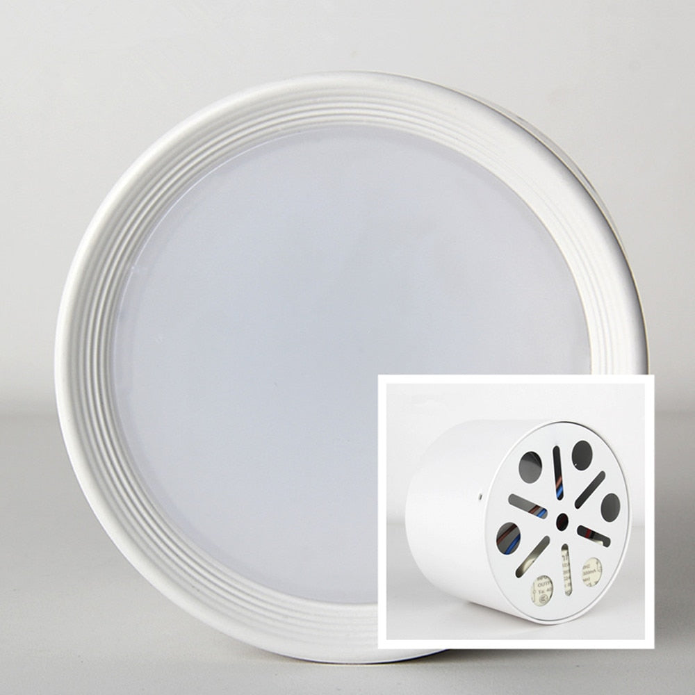 Downlight-Led-Lamp Dimmable Spot Ceiling Lamp Aluminum Surface Mounted High Brightness Down light 5W 12W Lighting AC110V 220V