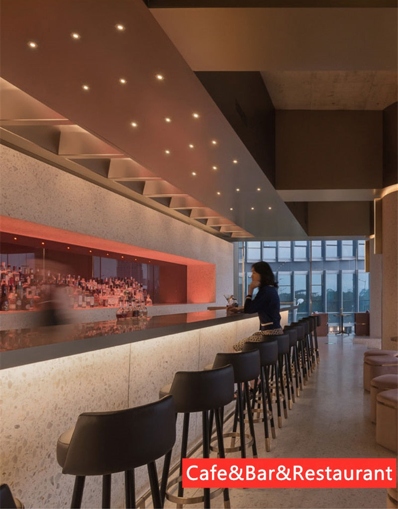 Mini Recessed LED Deep Anti-glare Downlight 3W Under Wine Cabinet Closet Cafe Bar Living Room Ceiling Spot Lighting With Driver