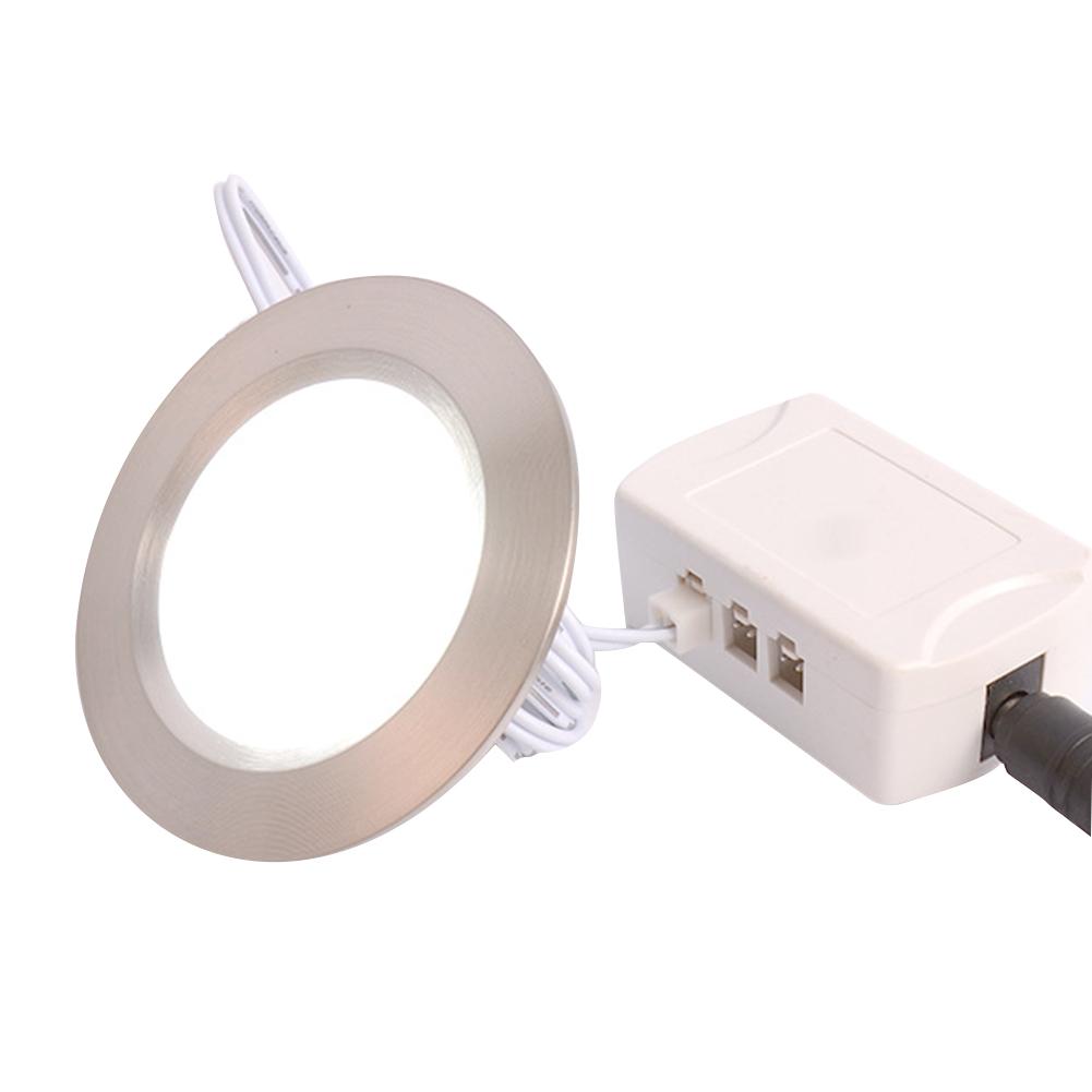 12V Low Voltage Ultra-Thin Concealed Mini LED Downlight LED Display Cabinet Light Kitchen Cabinet Light With 2M Terminal Wire