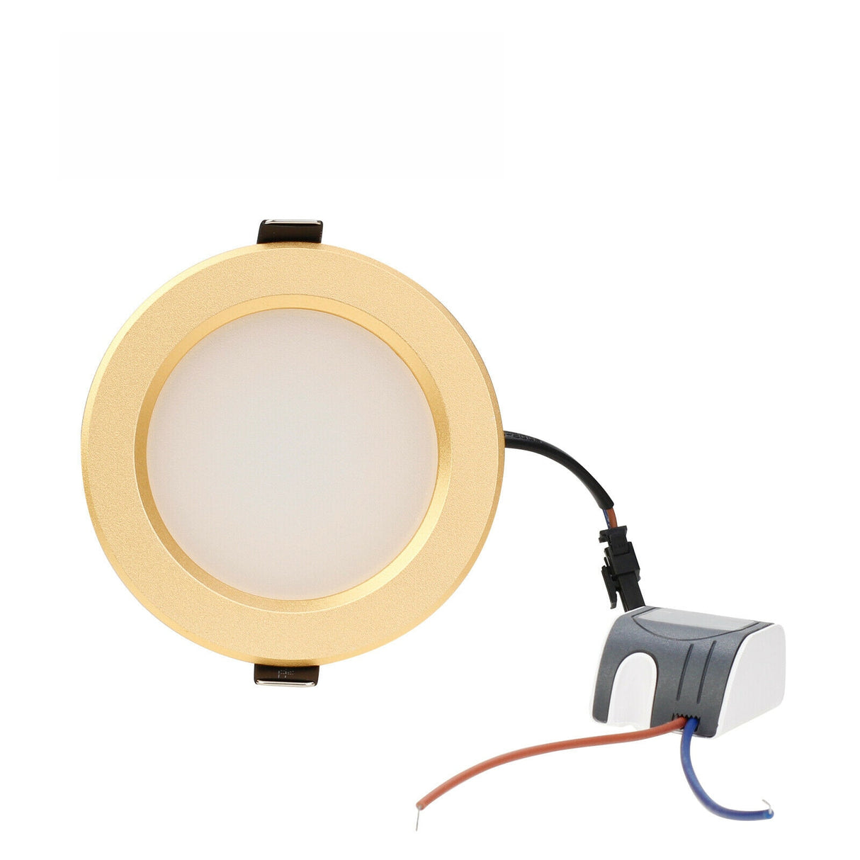 Golden LED Recessed 3W 5W 7W 9W 12W Ceiling Light Fixture Downlight Lamp + Driver Spotlight Lighting For Home Office Decoration