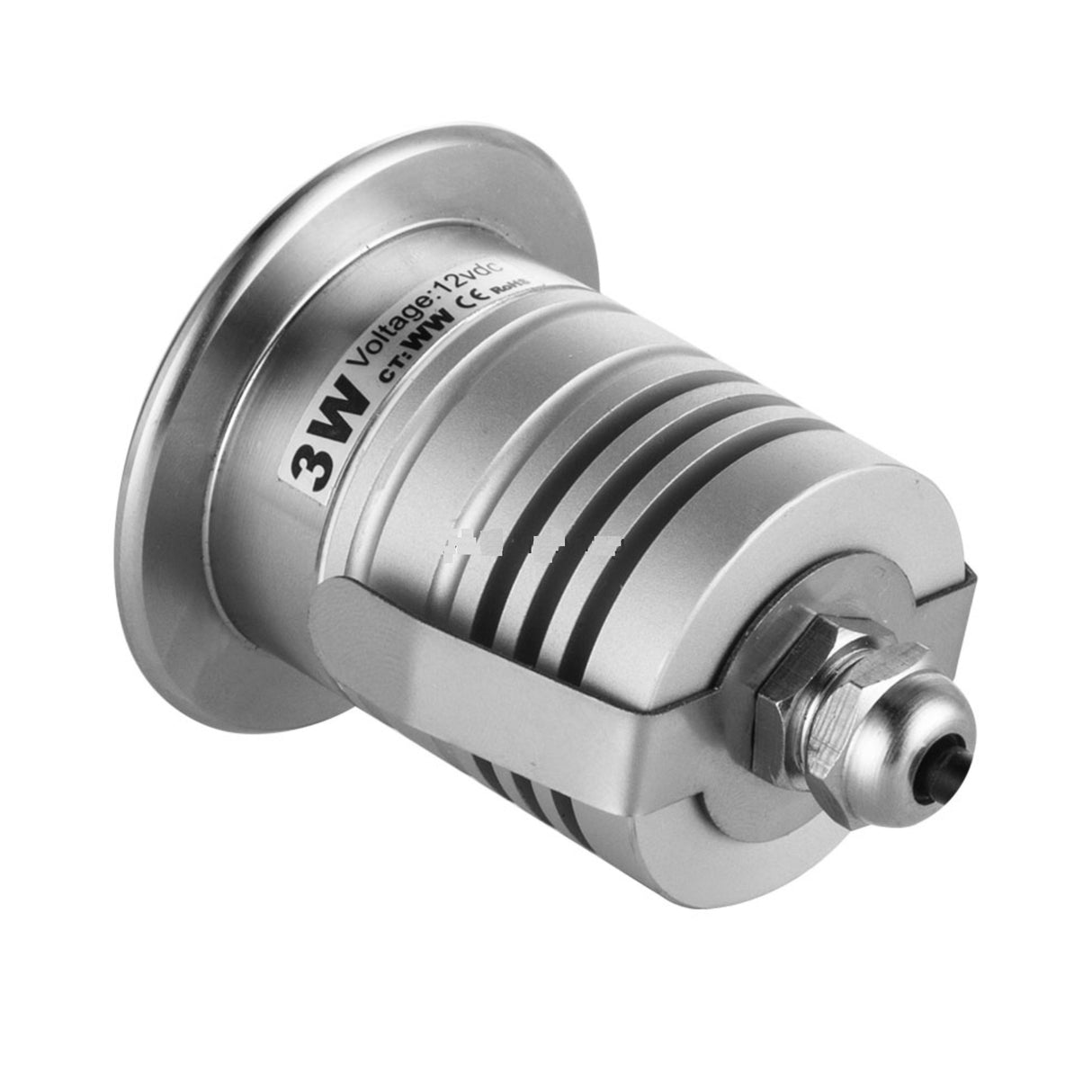 IP68 3W 12V 24V Outdoor Bathroom Swimming Pool Sauna Boat Lamp Aquarium Light Underwater Downlight Mini LED Spotlight