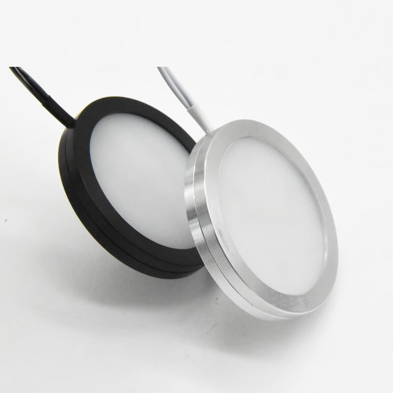 Ultra-thin Mini LED Spotlight DC12V 24V 5V Jewelry Display Exposed Wine Cabinet 3W Small Downlight Indoor Ceiling Light