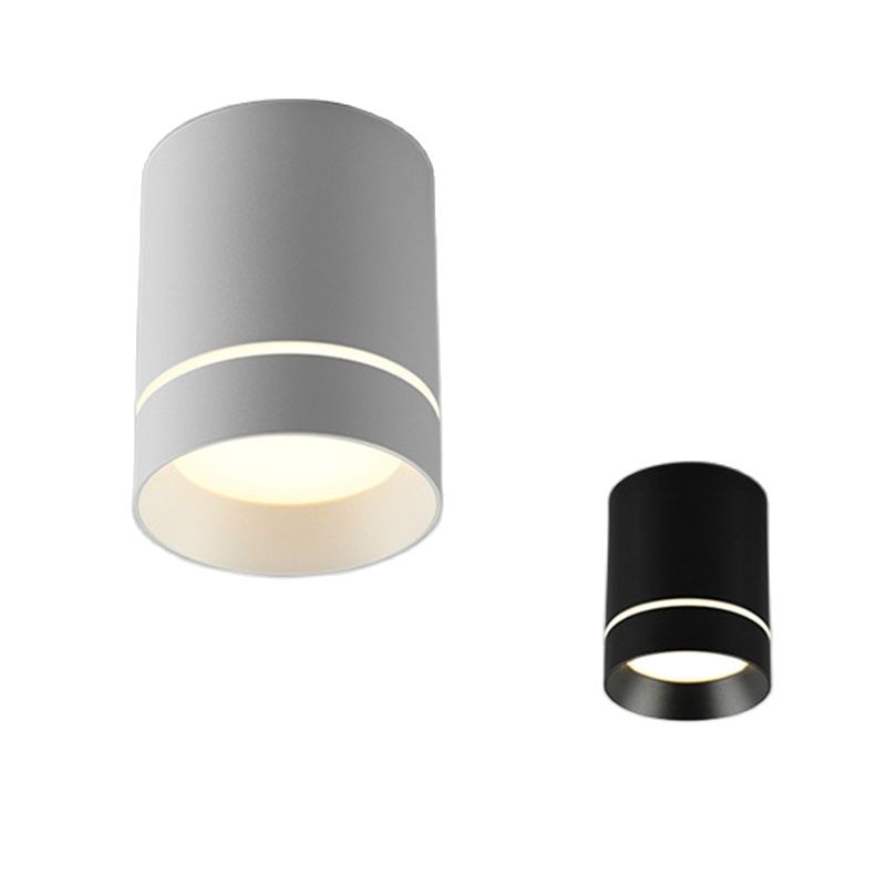 Surface mounted dimmable LED downlight 7W/10W/12W/15W COB LED ceiling spotlight AC85~265V LED Background Lamp Indoor Lighting