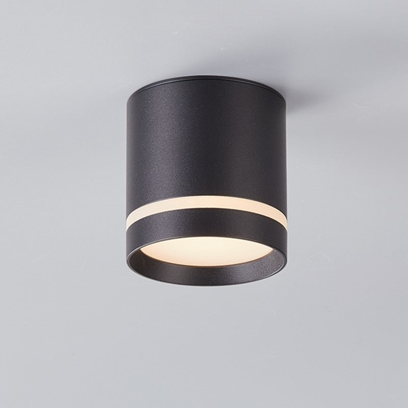 Surface mounted dimmable LED downlight 7W/10W/12W/15W COB LED ceiling spotlight AC85~265V LED Background Lamp Indoor Lighting