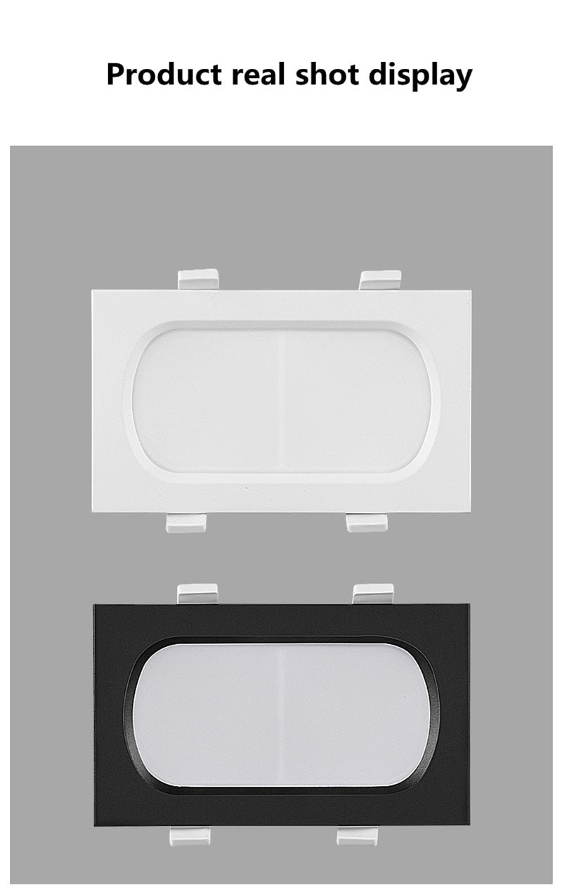 Anti-Glare Downlight LED Ceiling lamp 10W 14W Home Improvement Living Room Corridor Recessed 110-240V COB Spotlight