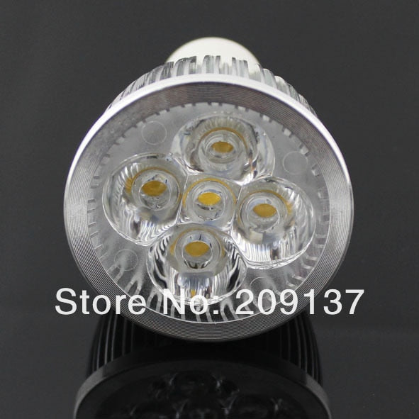 High power GU10 5x3W 15W 85-265V Dimmable Light lamp Bulb LED Downlight Led Bulb Warm/Pure/Cool White Energy Saving