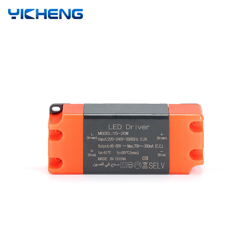 LED Driver 7W 12W 20W 36W AC220-240V Lighting Transformers Input Electronic Power Supply For LED Downlight Panel Light DIY