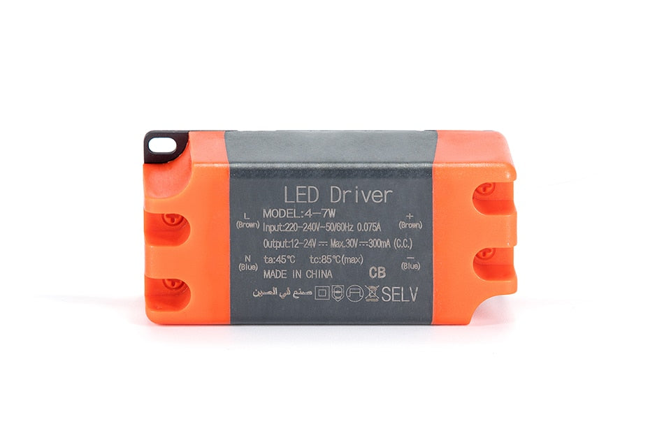 LED Driver 7W 12W 20W 36W AC220-240V Lighting Transformers Input Electronic Power Supply For LED Downlight Panel Light DIY