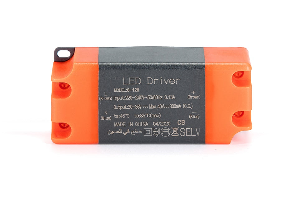 LED Driver 7W 12W 20W 36W AC220-240V Lighting Transformers Input Electronic Power Supply For LED Downlight Panel Light DIY