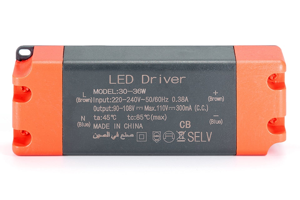 LED Driver 7W 12W 20W 36W AC220-240V Lighting Transformers Input Electronic Power Supply For LED Downlight Panel Light DIY