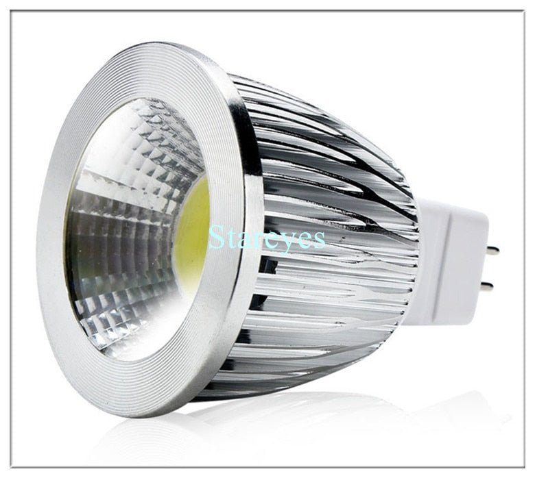 Dimmable 5W 3W 10 pcs MR16 AC DC12V LED COB Spot light downlight Droplight Lighting led lamp bulb LED spotlight lamp led Light