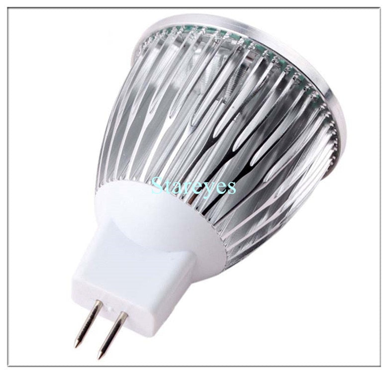 Dimmable 5W 3W 10 pcs MR16 AC DC12V LED COB Spot light downlight Droplight Lighting led lamp bulb LED spotlight lamp led Light