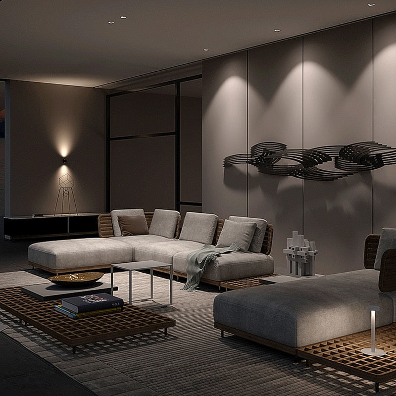 XrzLux High CRI Deep Anti-glare Round Embedded LED Downlight 10W COB Ceiling Spotlight IP65 Waterproof Recessed Led Ceiling Lamp