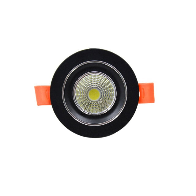 Dimmable LED Downlight 3W 5W Round COB Recessed Lamp AC85-265V Led Bulb Bedroom Kitchen Indoor LED Spot Lighting