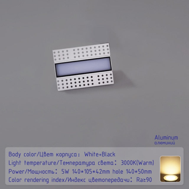 Led Magnetic spotlight floodlight Living Room Recessed downlight Ceiling Narrow edge Spotlight bedroom led ceiling light fixture