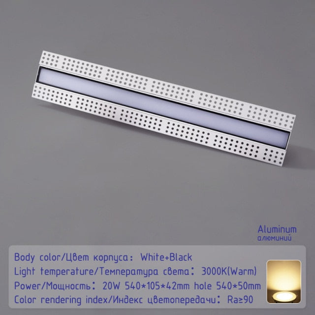 Led Magnetic spotlight floodlight Living Room Recessed downlight Ceiling Narrow edge Spotlight bedroom led ceiling light fixture