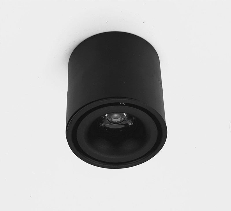 Folding Dimmable Cylindrical COB LED Downlights 9W 12W 15W LED Ceiling Spot lights AC85~265V LED Ceiling Lamps Indoor Lighting