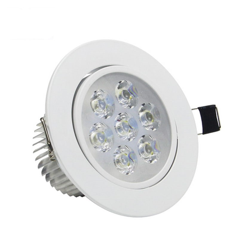 Super Bright Recessed LED Dimmable Downlight 9W 12W 15W 21W LED Spot light LED Recessed Ceiling Lamp AC 110V 220V AC85-265V