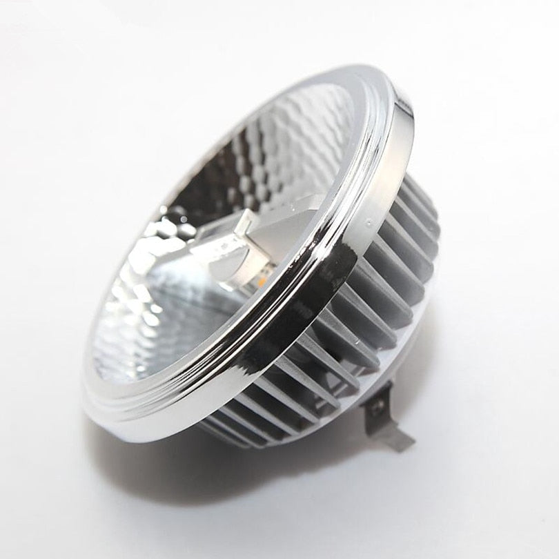 Super Bright AR111 15W COB LED Downlight AR111 QR111 G53 GU10 LED Bulb light Dimmable AC110V/220V/DC12V